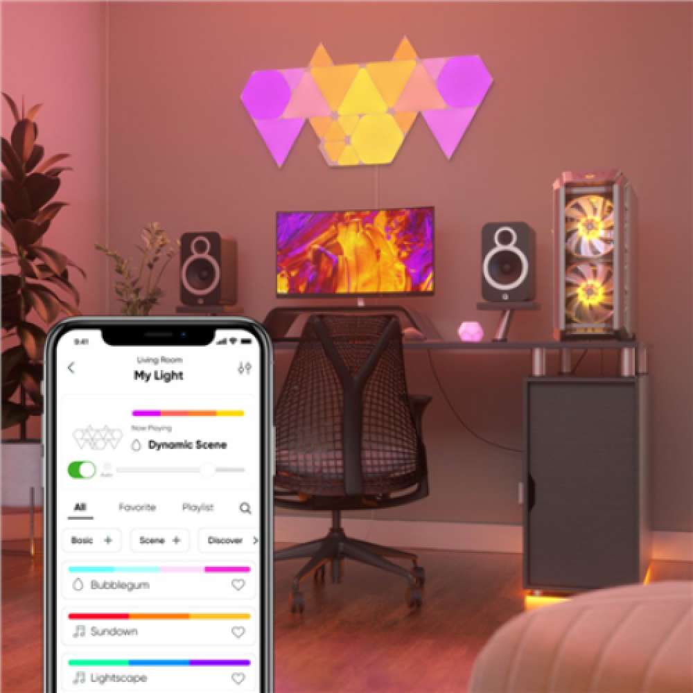 Nanoleaf , Shapes Triangles Starter Kit (15 panels) , 1.5 W , 16M+ colours