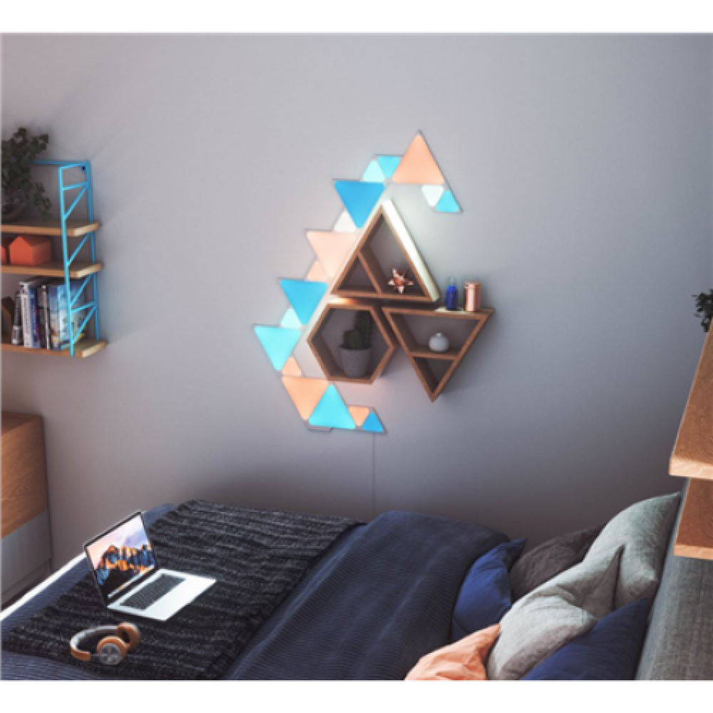 Nanoleaf , Shapes Triangles Starter Kit (15 panels) , 1.5 W , 16M+ colours