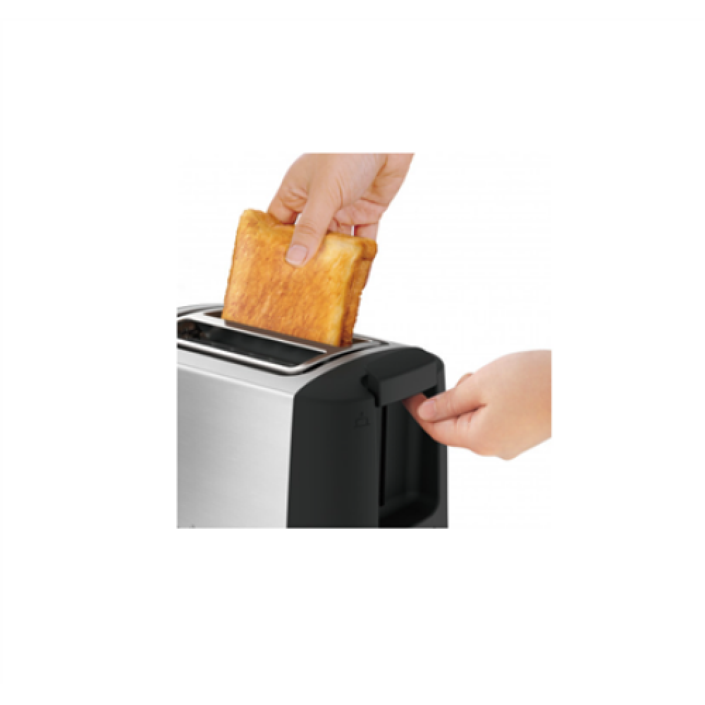 TEFAL , Toaster , TT340830 , Number of slots 2 , Housing material Stainless steel , Stainless Steel/Black