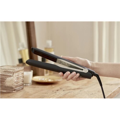 Panasonic Hair Straitghtener EH-HS0E-K825 Nanoe Warranty 24 month(s) Ionic function Temperature (max) 230 °C Black/Cream