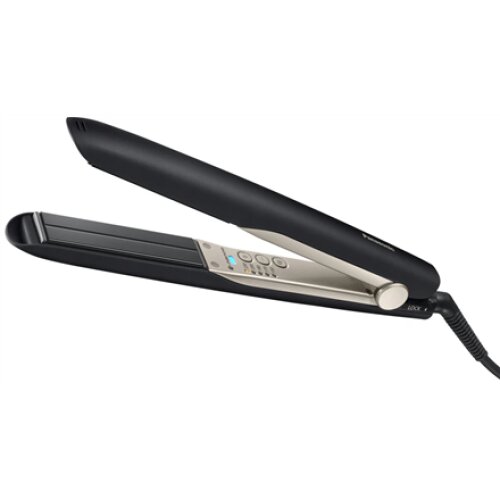 Panasonic Hair Straitghtener EH-HS0E-K825 Nanoe Warranty 24 month(s) Ionic function Temperature (max) 230 °C Black/Cream