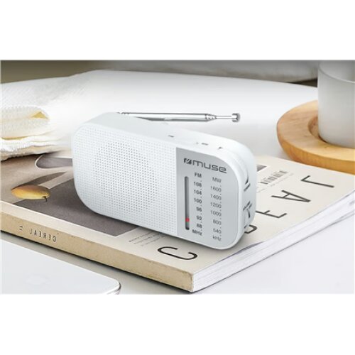 Muse , M-025 RW , Portable radio , White