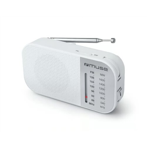 Muse , M-025 RW , Portable radio , White
