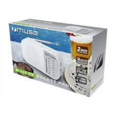 Muse , M-025 RW , Portable radio , White