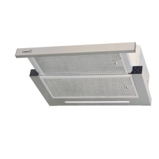 CATA Hood , ATH 61X , Telescopic , Energy efficiency class A+ , Width 60 cm , 605 m³/h , Touch control , LED , Silver Grey