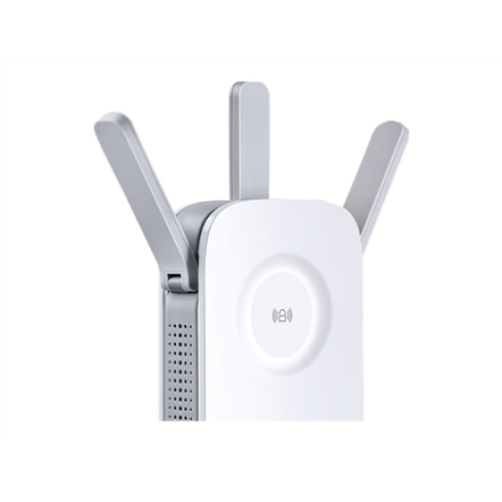 TP-LINK , Extender , RE450 , 802.11ac , 2.4GHz/5GHz , 450+1300 Mbit/s , 10/100/1000 Mbit/s , Ethernet LAN (RJ-45) ports 1 , MU-MiMO No , no PoE , Antenna type 3xExternal