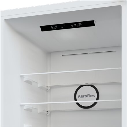 BEKO Refrigerator , B3RCNA344HW1 , Energy efficiency class E , Free standing , Combi , Height 179.6 cm , No Frost system , Fridge net capacity 209 L , Freezer net capacity 92 L , Display , 37 dB , White