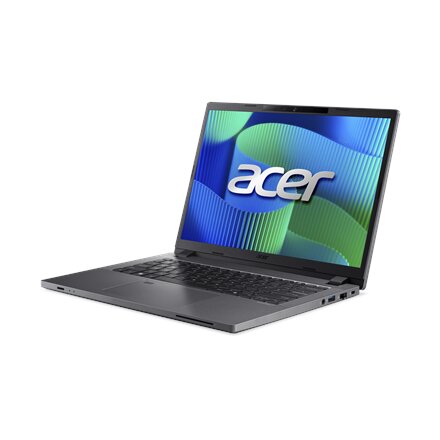 Acer , TravelMate , TMP214-55-G2-TCO-366Q , Grey , 14 , WUXGA , Intel Core 3 , 100U , 16 GB , Solid-state drive capacity 512 GB , Intel Iris Xe Graphics , Windows 11 Pro , Keyboard language English , Keyboard backlit , Warranty 24 month(s)
