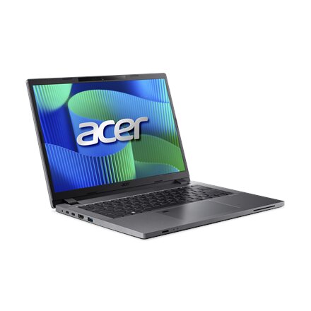 Acer , TravelMate , TMP214-55-G2-TCO-366Q , Grey , 14 , WUXGA , Intel Core 3 , 100U , 16 GB , Solid-state drive capacity 512 GB , Intel Iris Xe Graphics , Windows 11 Pro , Keyboard language English , Keyboard backlit , Warranty 24 month(s)