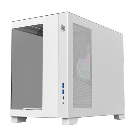 Gamemax Case , NEX C33 WH , MATX/BTF