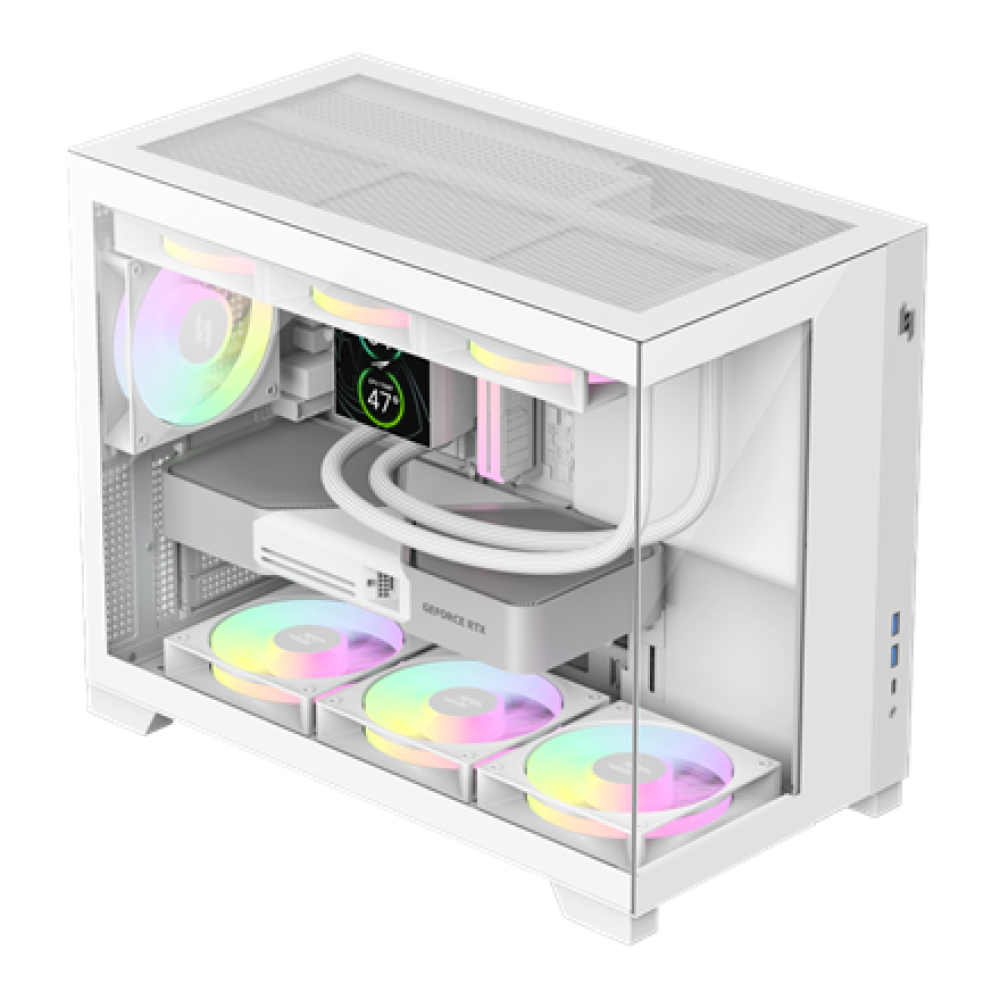 Gamemax Case , NEX C33 WH , MATX/BTF