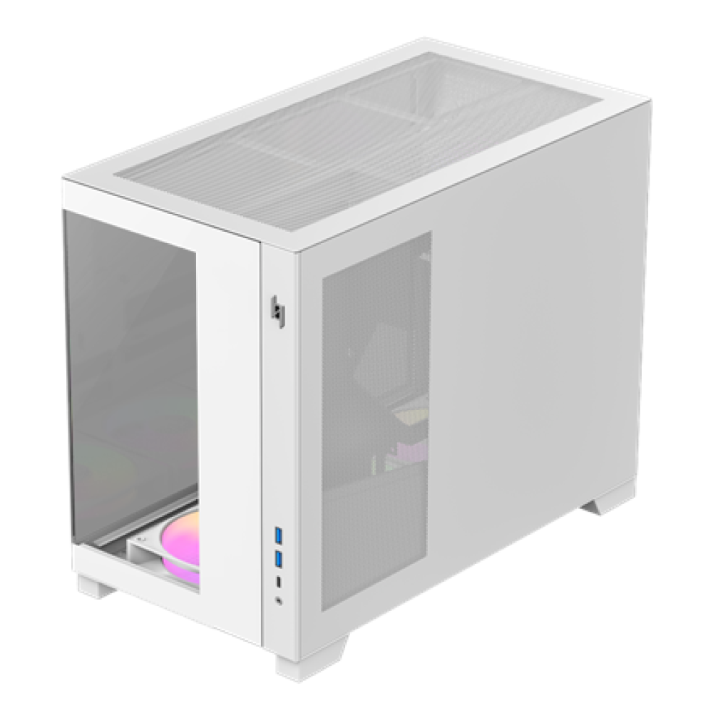 Gamemax Case , NEX C33 WH , MATX/BTF