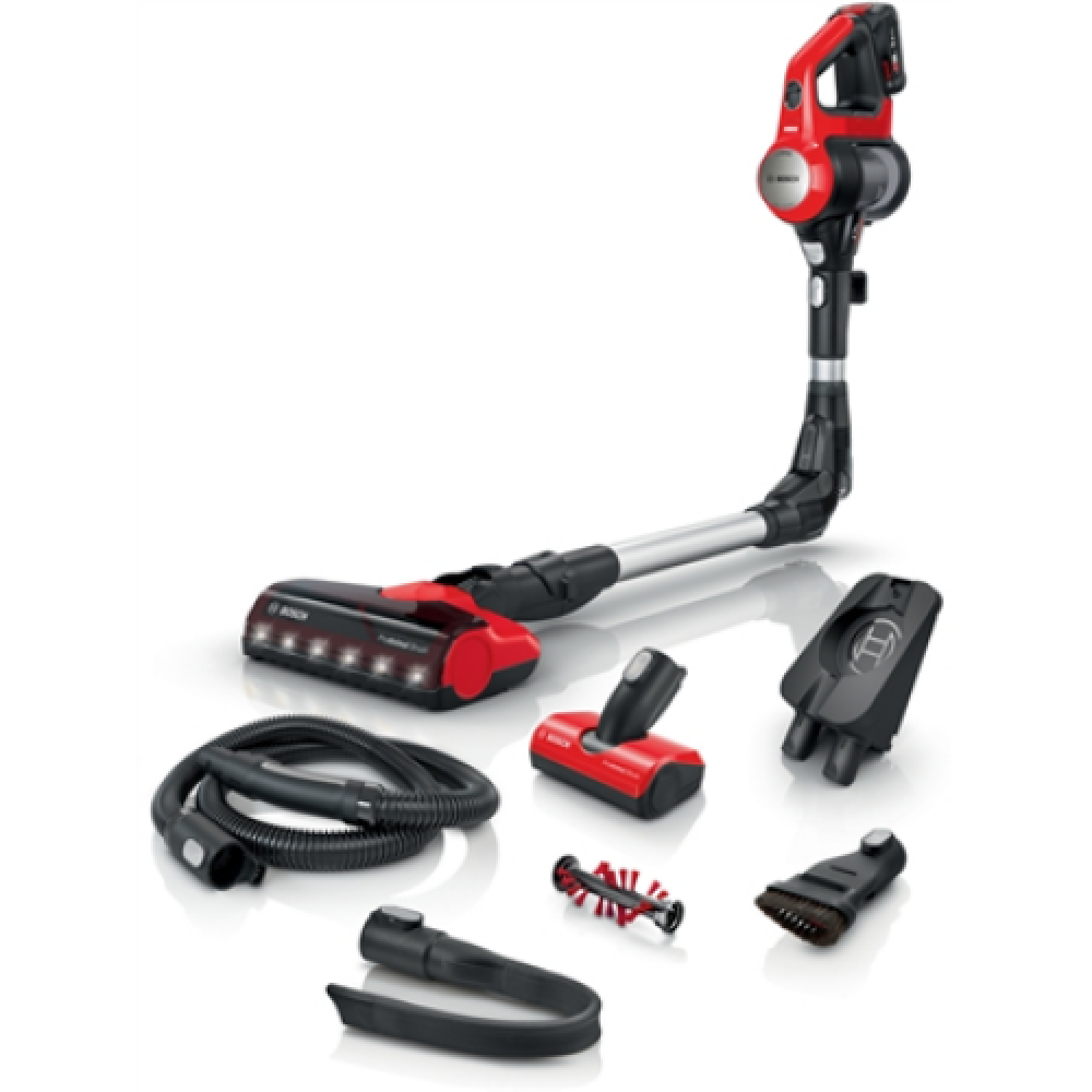 Bosch , Unlimited 7 ProAnimal Vacuum cleaner , BBS711ANM , Handstick 2in1 , Handstick , N/A W , 18 V , Operating time (max) 40 min , Red