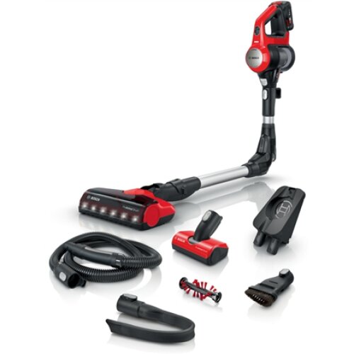 Bosch , Unlimited 7 ProAnimal Vacuum cleaner , BBS711ANM , Handstick 2in1 , Handstick , N/A W , 18 V , Operating time (max) 40 min , Red