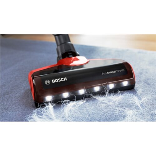 Bosch , Unlimited 7 ProAnimal Vacuum cleaner , BBS711ANM , Handstick 2in1 , Handstick , N/A W , 18 V , Operating time (max) 40 min , Red