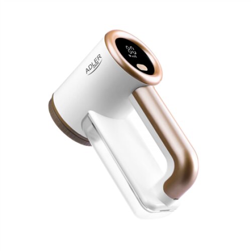 Adler , Lint remover , AD 9617 , Rechargeable battery , 5 W , White/Gold