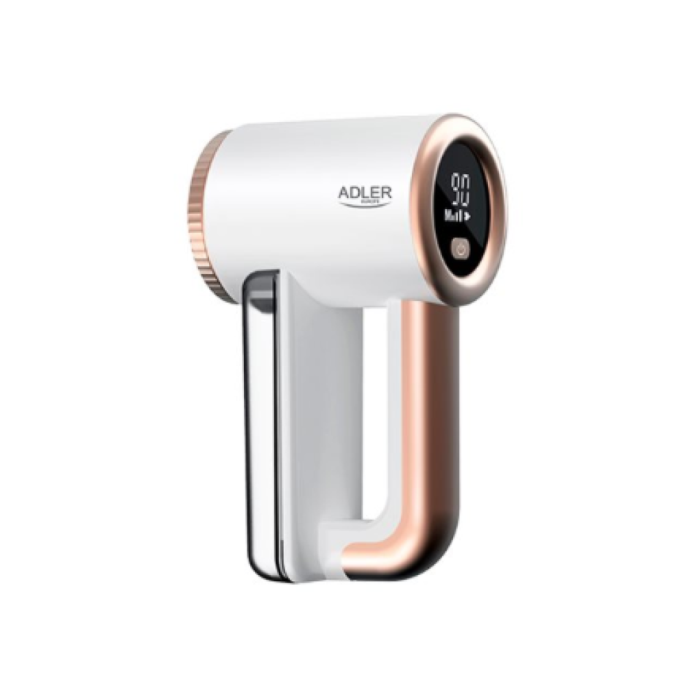 Adler , Lint remover , AD 9617 , White/Gold , Rechargeable battery , 5 W