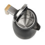 Princess Pure Kettle , 236061 , Electric , 3000 W , 1.7 L , Stainless steel , 360° rotational base , Black