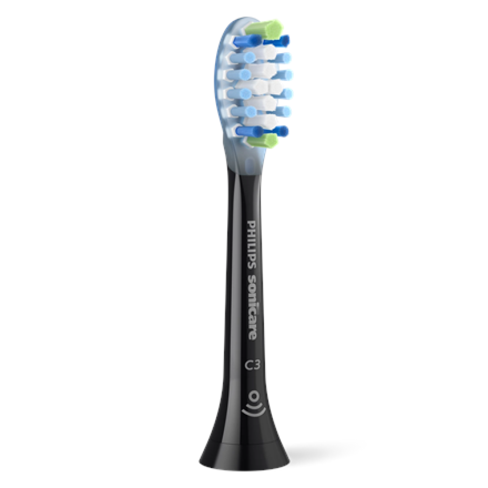 Philips , Replacement brush heads , HX9044/88 Sonicare Premium Plaque Defence , Heads , For adults , Number of brush heads included 4 , Black