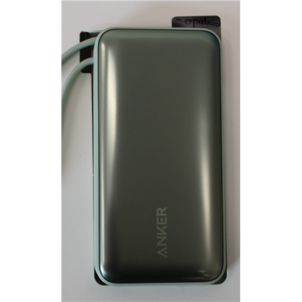 SALE OUT. , Anker 545 Nano Power Bank , A1259G61 , 10000 mAh , Green , DAMAGED PACKAGING, DEMO