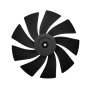 Duux Fan , Whisper 3 , Stand Fan , 19 W , Diameter 34 cm , Number of speeds 26 , Oscillation , Remote control , Black