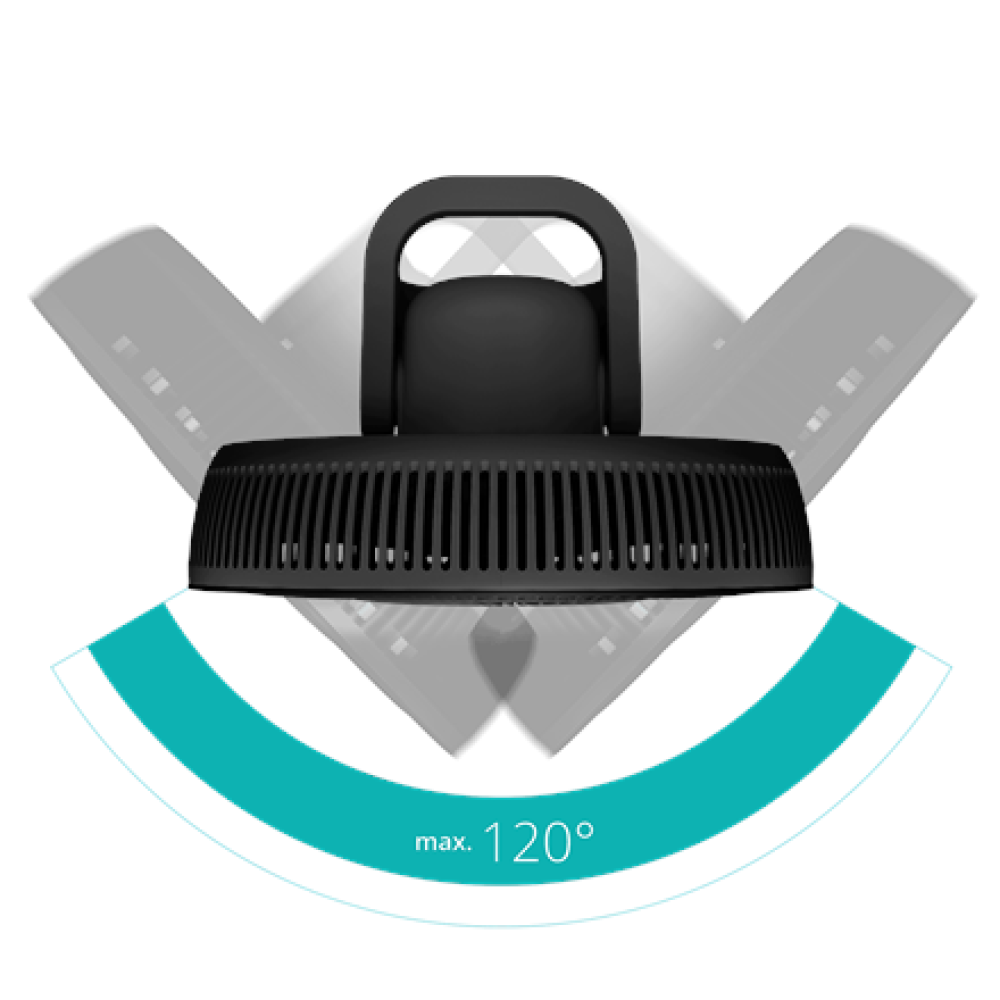 Duux Fan , Whisper 3 , Stand Fan , 19 W , Diameter 34 cm , Number of speeds 26 , Oscillation , Remote control , Black