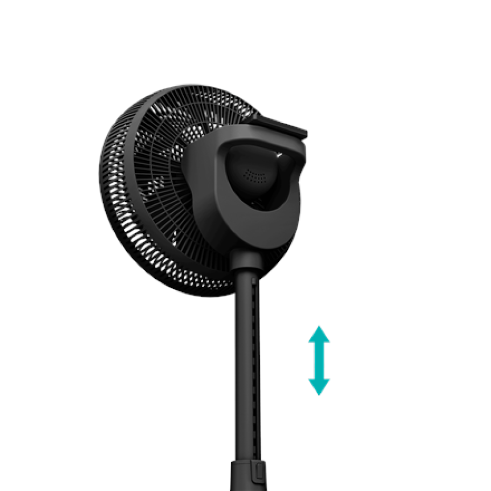 Duux Fan , Whisper 3 , Stand Fan , 19 W , Diameter 34 cm , Number of speeds 26 , Oscillation , Remote control , Black