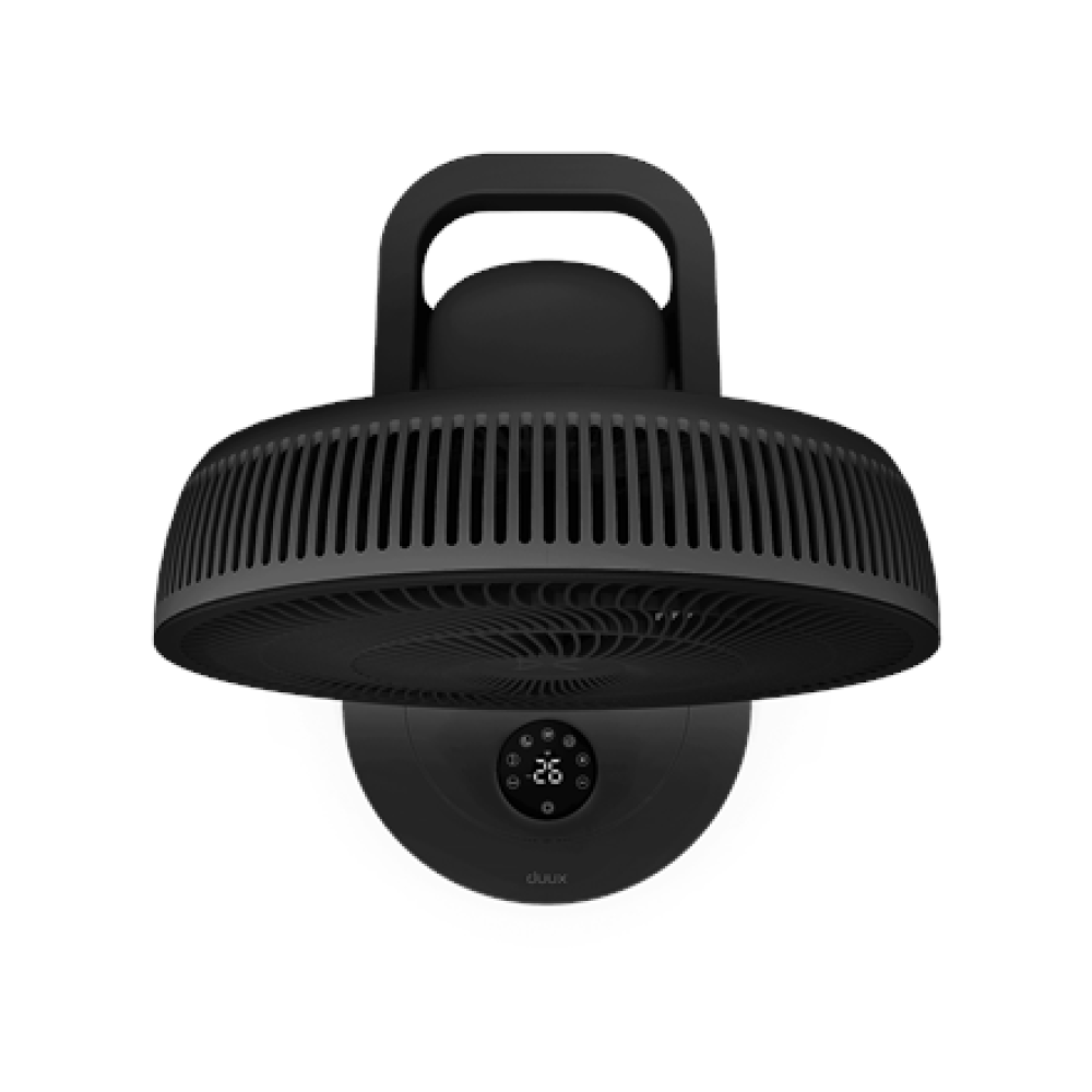 Duux Fan , Whisper 3 , Stand Fan , 19 W , Diameter 34 cm , Number of speeds 26 , Oscillation , Remote control , Black