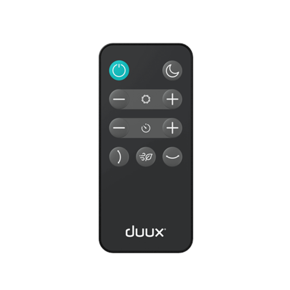Duux Fan , Whisper 3 , Stand Fan , 19 W , Diameter 34 cm , Number of speeds 26 , Oscillation , Remote control , Black