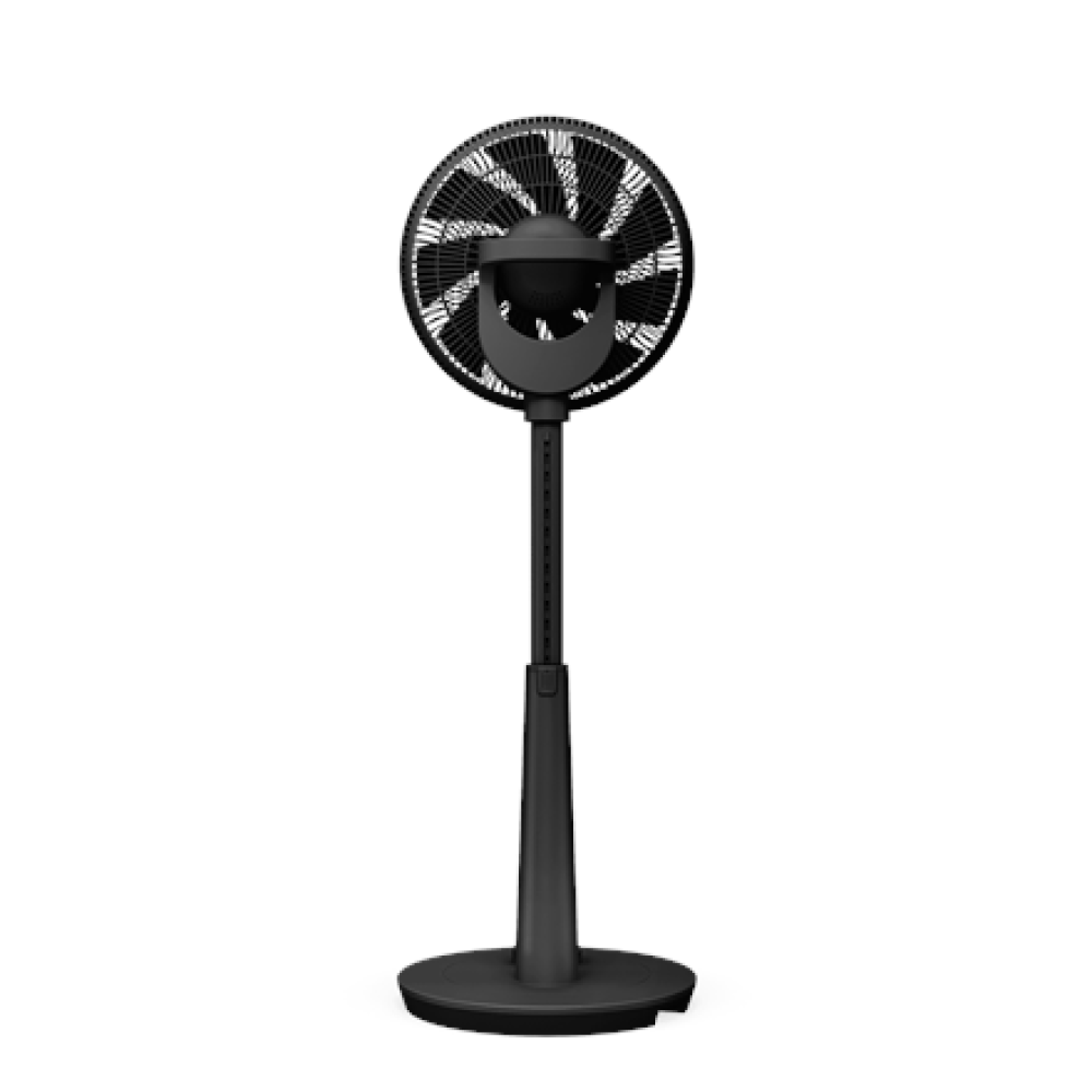 Duux Fan , Whisper 3 , Stand Fan , 19 W , Diameter 34 cm , Number of speeds 26 , Oscillation , Remote control , Black