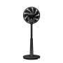 Duux Fan , Whisper 3 , Stand Fan , 19 W , Diameter 34 cm , Number of speeds 26 , Oscillation , Remote control , Black