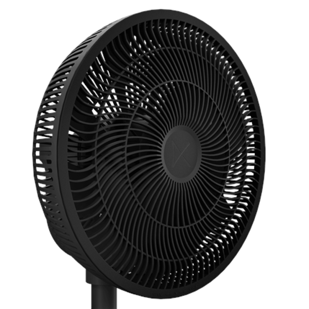 Duux Fan , Whisper 3 , Stand Fan , 19 W , Diameter 34 cm , Number of speeds 26 , Oscillation , Remote control , Black
