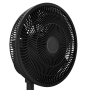 Duux Fan , Whisper 3 , Stand Fan , 19 W , Diameter 34 cm , Number of speeds 26 , Oscillation , Remote control , Black