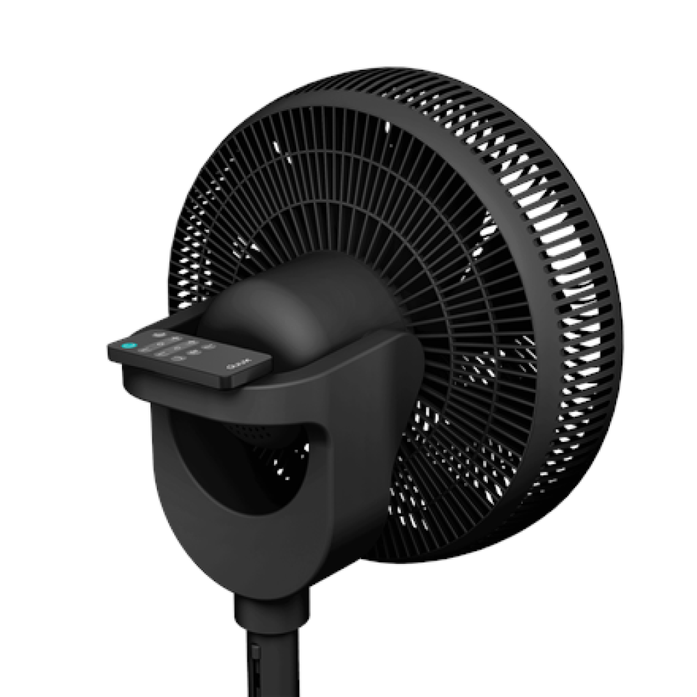 Duux Fan , Whisper 3 , Stand Fan , 19 W , Diameter 34 cm , Number of speeds 26 , Oscillation , Remote control , Black