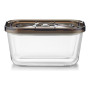 Caso Glass Vacuum Container with Plastic Lid , VacuBoxx Eco M , Transparent