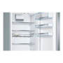 Bosch , Refrigerator , KGE398IBP Series 6 , Energy efficiency class B , Free standing , Combi , Height 201 cm , Fridge net capacity 249 L , Freezer net capacity 94 L , 38 dB , Inox