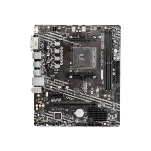 MSI , A520M-A PRO , Processor family AMD , Processor socket AM4 , DDR4 , Memory slots 2 , Chipset AMD A , Micro ATX