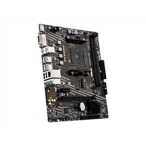 MSI , A520M-A PRO , Processor family AMD , Processor socket AM4 , DDR4 , Memory slots 2 , Chipset AMD A , Micro ATX