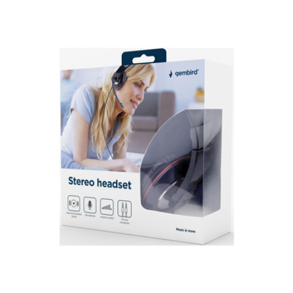 Gembird MHS 001 GW Stereo headset