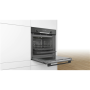 Bosch , HRA578BB0S Serie 6 , Oven , 71 L , Multifunctional , Pyrolysis , Electronic , Steam function , Yes , Height 59.5 cm , Width 56.8 cm , Black