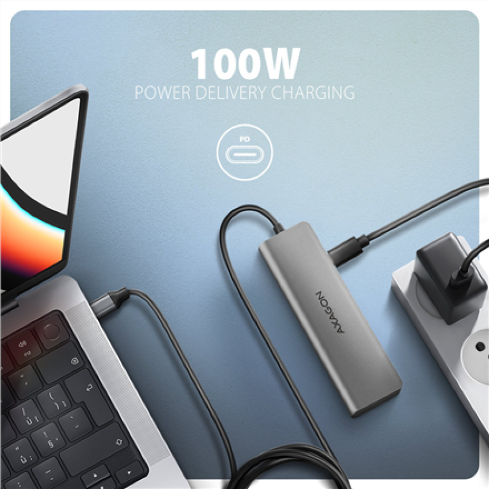 AXAGON USB-C 5Gbps 5in1 hub , HMC-5H