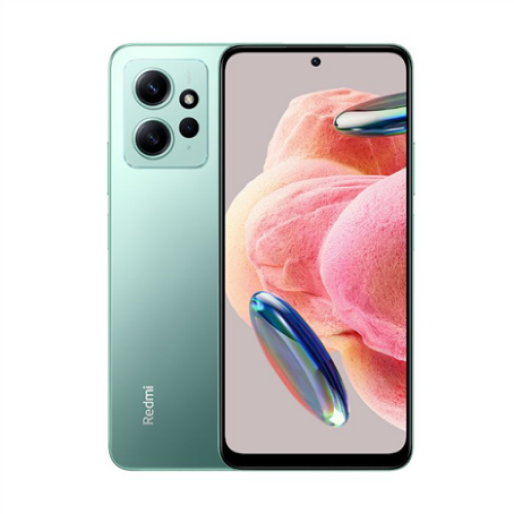 Xiaomi , Redmi , Note 12 5G , Frosted Green , 6.67 , AMOLED , 1080 x 2400 , Qualcomm SM4375 , Snapdragon 4 Gen 1 (6 nm) , Internal RAM 4 GB , 128 GB , MicroSDXC , Dual SIM , Nano-SIM , 4G , 5G , Main camera 48+8+2 MP , Secondary camera 13 MP , Android , 1