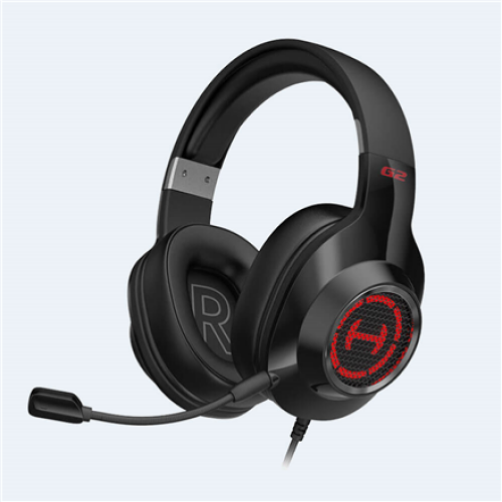 Edifier , Gaming Headset , G2 II , Wired , Over-ear , Microphone , Noise canceling , Noise reduction , Black/Red