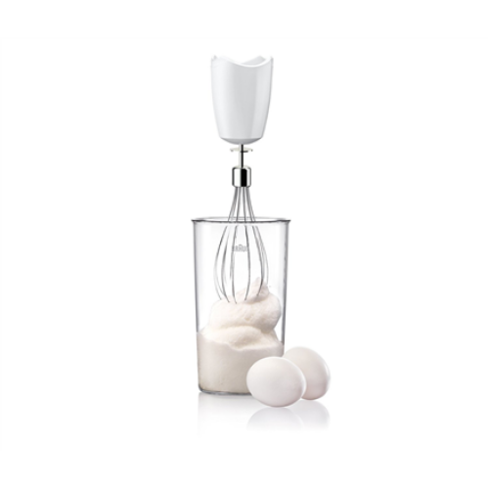 Braun , Blender , MQ525 , Hand Blender , 600 W , Number of speeds 2 , Chopper , White