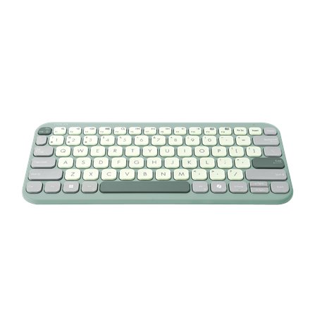 Asus Marshmallow KW100 , Keyboard , Wireless , US International , Green Tea Latte
