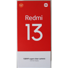 Xiaomi , Redmi , 13 , Midnight Black , 6.79 , IPS LCD , 1080 x 2460 pixels , Mediatek , Internal RAM 8 GB , 256 GB , microSDXC , Dual SIM , Nano SIM , 4G , Main camera resolution 108+2 MP , Secondary camera resolution 13 MP , Android , 14 , 5030 mAh , War