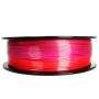 Flashforge Filament, PLA Silk Rainbow , 3DP-PLA-SK-01-RP , 1.75 mm diameter, 1kg/spool , Red/Purple