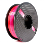 Flashforge Filament, PLA Silk Rainbow , 3DP-PLA-SK-01-RP , 1.75 mm diameter, 1kg/spool , Red/Purple