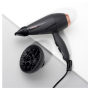 BABYLISS Hair Dryer 6709DE 2100 W, Number of temperature settings 3, Ionic function, Diffuser nozzle, Black