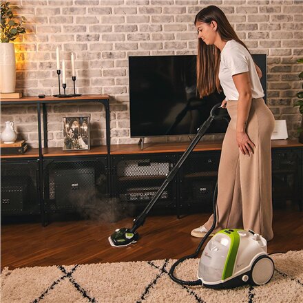 Polti , Steam cleaner , PTEU0317 Vaporetto Smart 110 Eco , Power 1500 W , Steam pressure 4 bar , Water tank capacity 2 L , White/Green